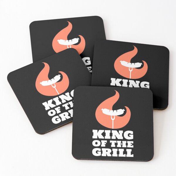 Item preview, King of the Grill Barbecue Sausage White designed and sold by quoteology.