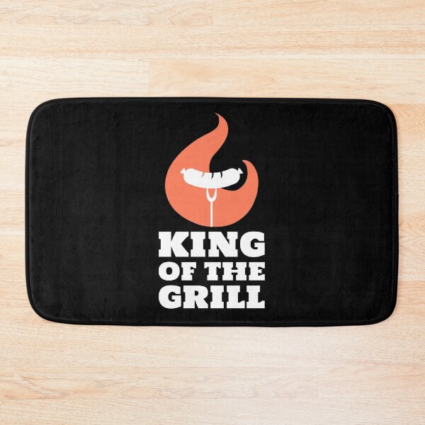 Item preview, King of the Grill Barbecue Sausage White designed and sold by quoteology.