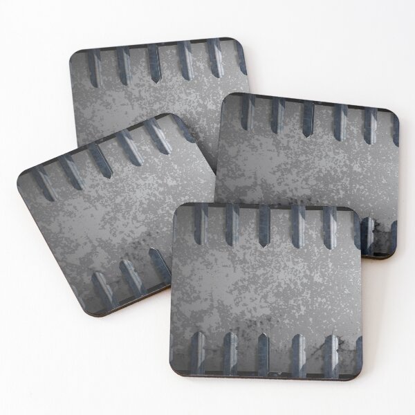 Item preview, Metal railings and stone background designed and sold by steveball.
