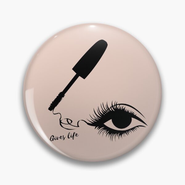 Item preview, Eye Mascara Gives Life on a Soft Blush Tone designed and sold by Amalzaki.