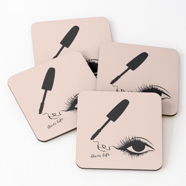 Item preview, Eye Mascara Gives Life on a Soft Blush Tone designed and sold by Amalzaki.