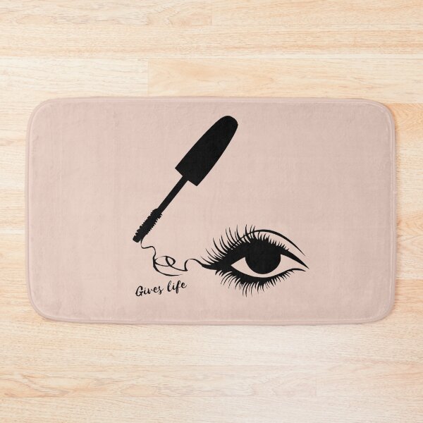 Item preview, Eye Mascara Gives Life on a Soft Blush Tone designed and sold by Amalzaki.