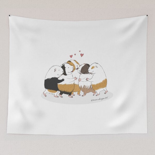 Item preview, Five little guinea pigs designed and sold by mondesign26.