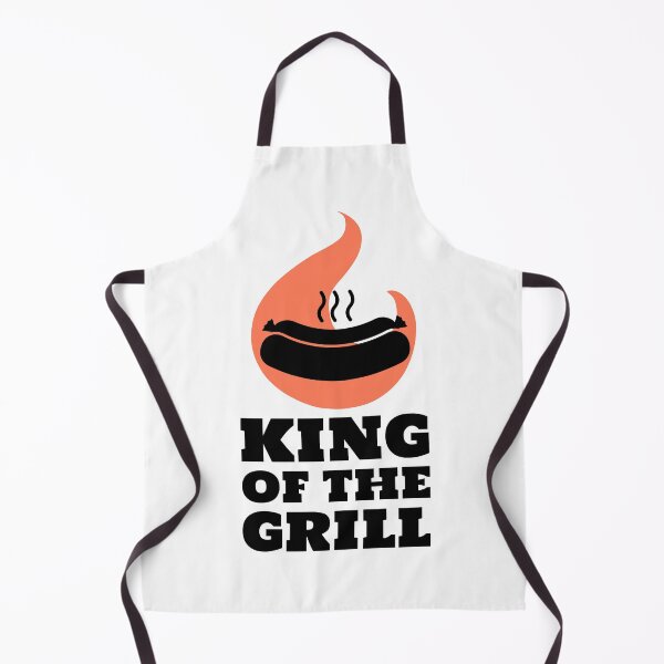 Item preview, King of the Grill Barbecue Hotdog Black designed and sold by quoteology.