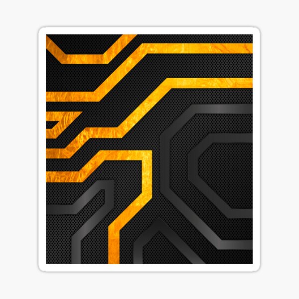 Vista previa del artículo con la obra «lineas doradas», diseñado y vendido por --Andrii--.