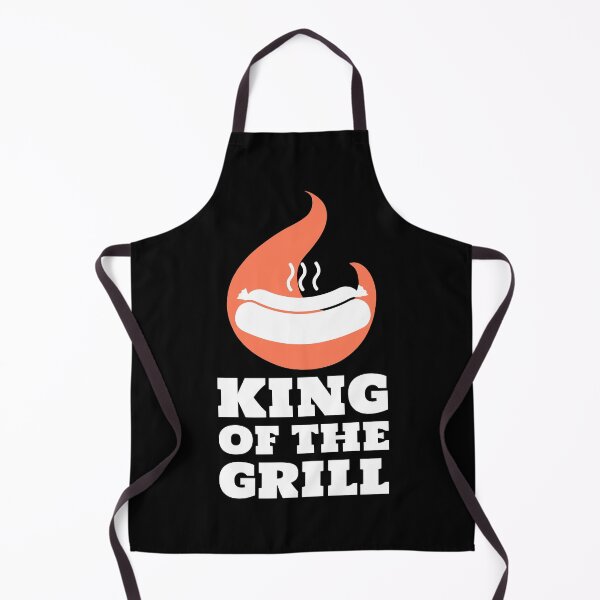 Item preview, King of the Grill Barbecue Hotdog White designed and sold by quoteology.