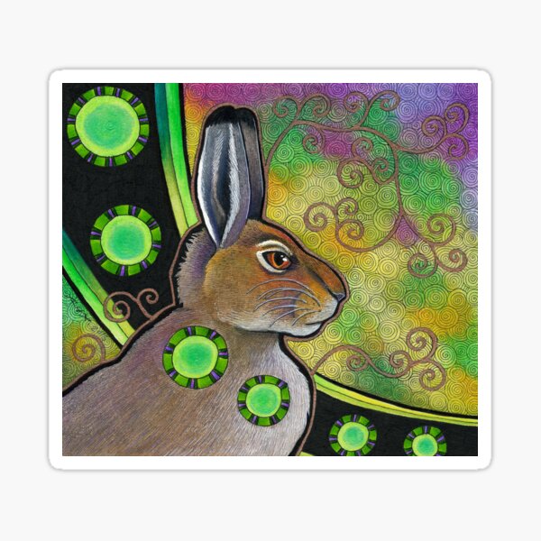 Mountain Hare Sticker
