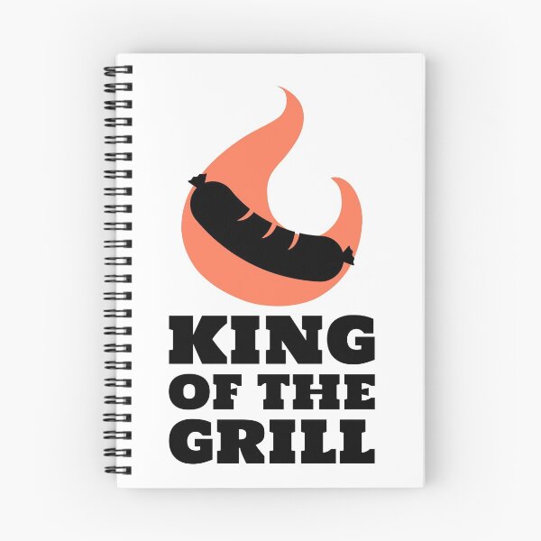 Item preview, King of the Grill Barbecue Hotdog Sausage Black designed and sold by quoteology.
