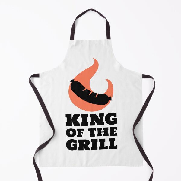 Item preview, King of the Grill Barbecue Hotdog Sausage Black designed and sold by quoteology.