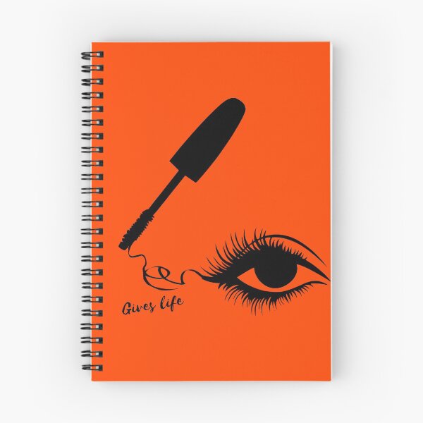 Item preview, Eye Mascara Gives life on bold and fiery background designed and sold by Amalzaki.