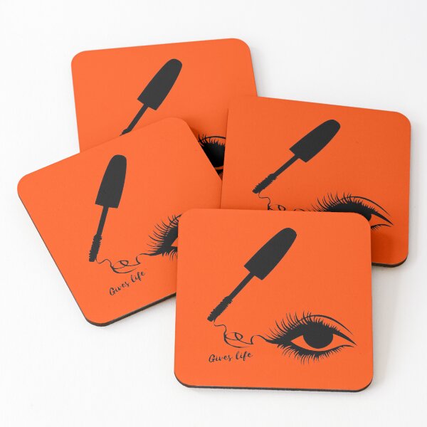 Aperçu de l'œuvre Mascara pour les yeux Donne la vie sur un fond audacieux et fougueux créée et vendue par Amalzaki.