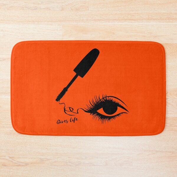 Item preview, Eye Mascara Gives life on bold and fiery background designed and sold by Amalzaki.