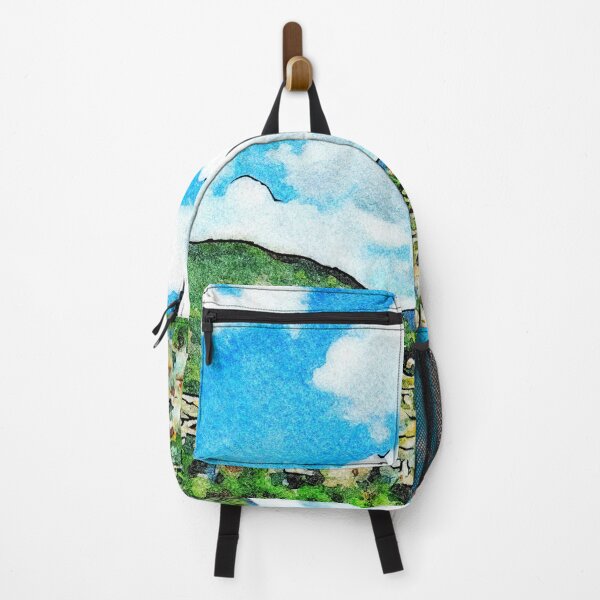 Item preview, Landscape with village in the mountains designed and sold by Giuseppe Cocco.