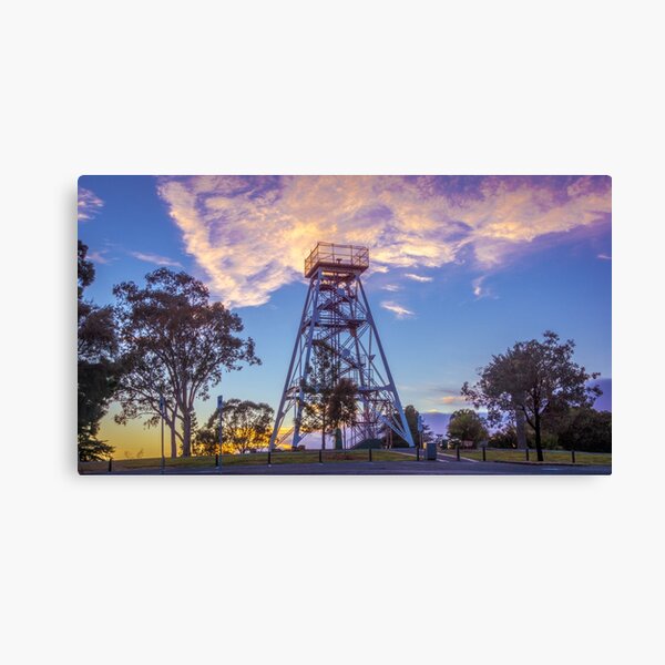 Item preview, Poppet Head Lookout at Sunrise designed and sold by Steven Jodoin.