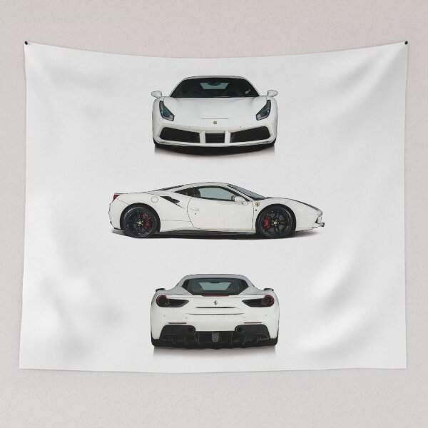 Item preview, ferrari 488 gtb angles designed and sold by outffocus.