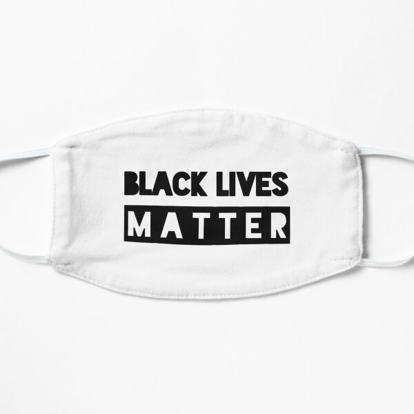 Black Lives Matter stop racism Mask