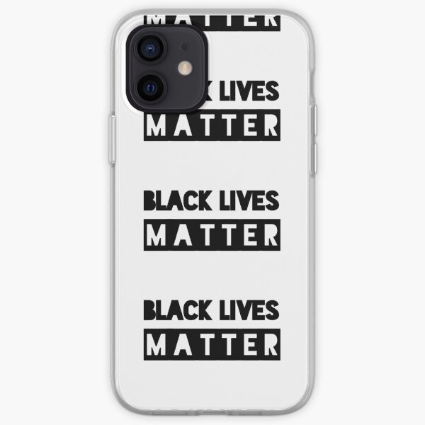 Black Lives Matter stop racism iPhone Soft Case
