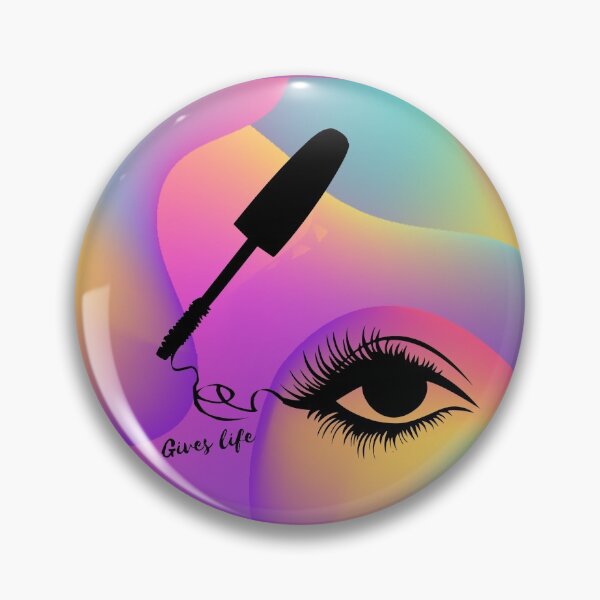 Item preview, Eye Mascara Gives Life on lavender, blue and Gold designed and sold by Amalzaki.