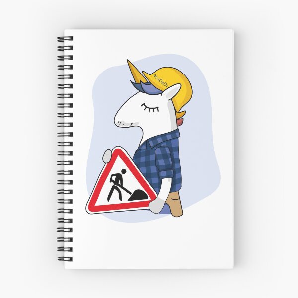 Item preview, construction unicorn designed and sold by LaDaDi.