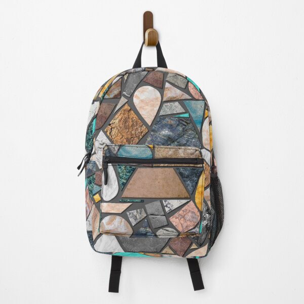 Item preview, Abstract stone and rock texture mosaic pattern designed and sold by CiniArt.