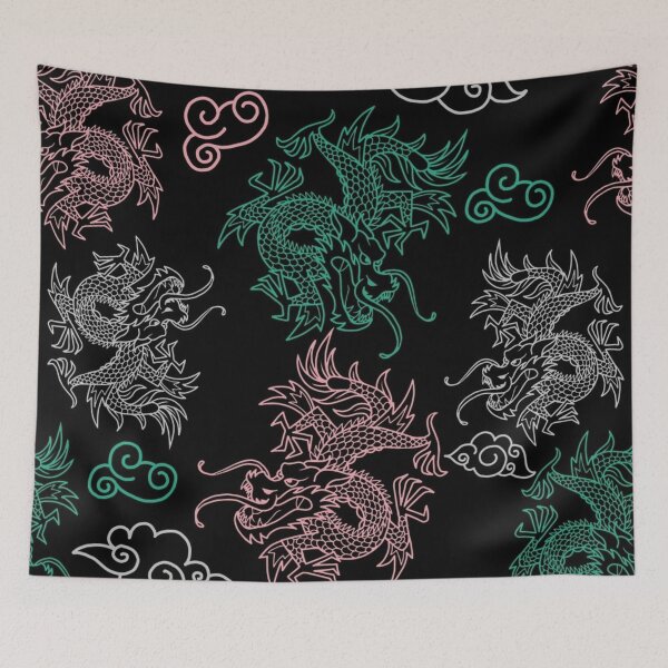 Item preview, Japanese Dragon Art designed and sold by Chinchinko.