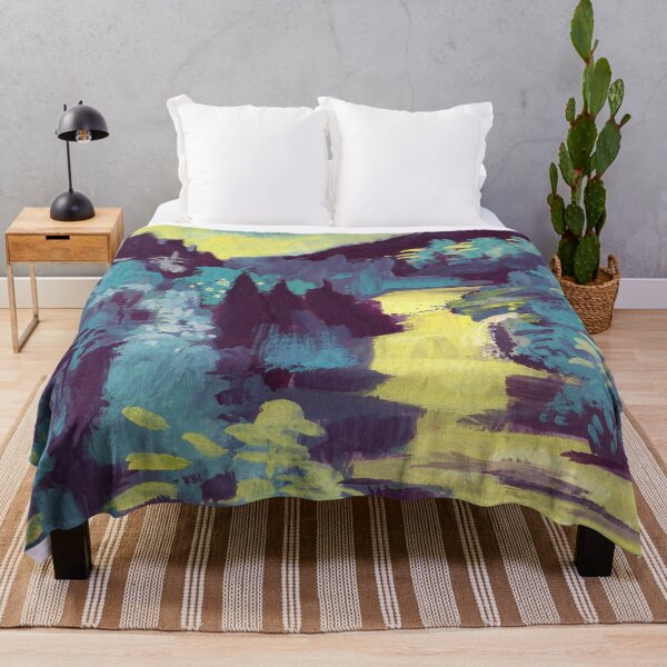 Item preview, Golden Waterfalls - Abstract Landscape #1 designed and sold by ShaMiLaB.