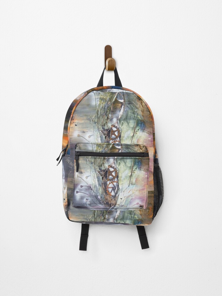 Thumbnail 1 of 3, Backpack, Hidden Process designed and sold by AstridS.