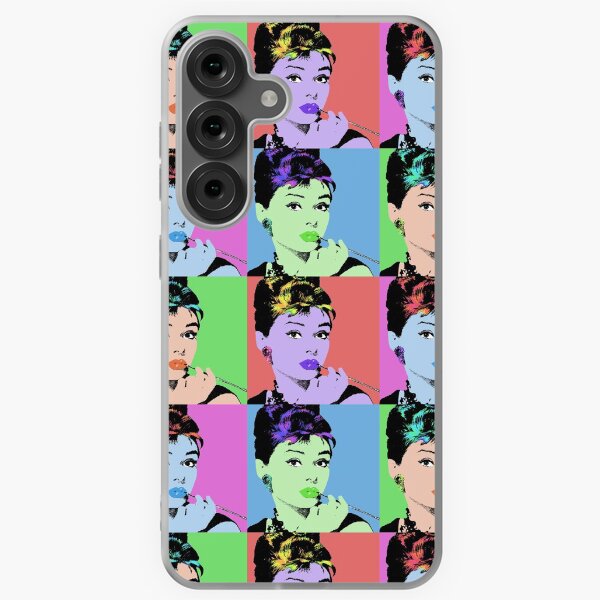 Audrey Hepburn POP Collage #2 Samsung Galaxy Soft Case