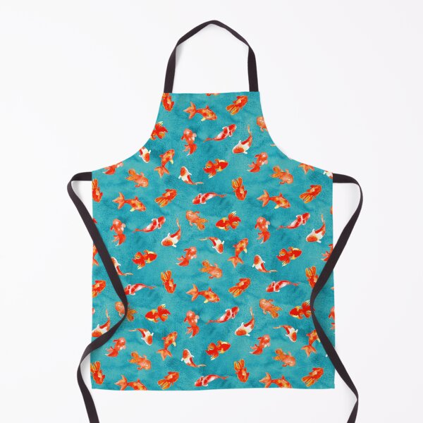 Item preview, Watercolor Goldfish Pond designed and sold by TigaTiga.