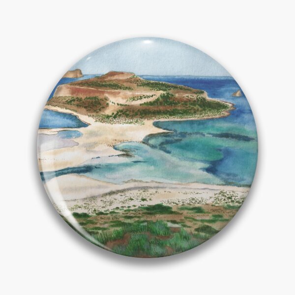 Item preview, Heaven on Earth Watercolor Painting designed and sold by victorsboutique.