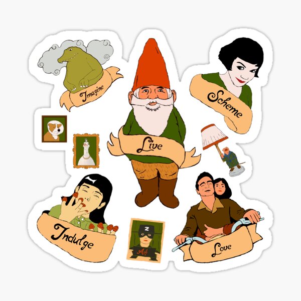 Bits and Bobs: Amélie Sticker