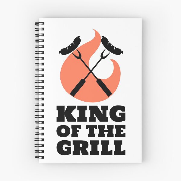 Item preview, King of the Grill Barbecue Skewer and Sausage Black designed and sold by quoteology.