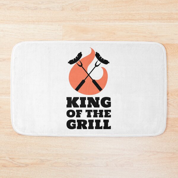 Item preview, King of the Grill Barbecue Skewer and Sausage Black designed and sold by quoteology.