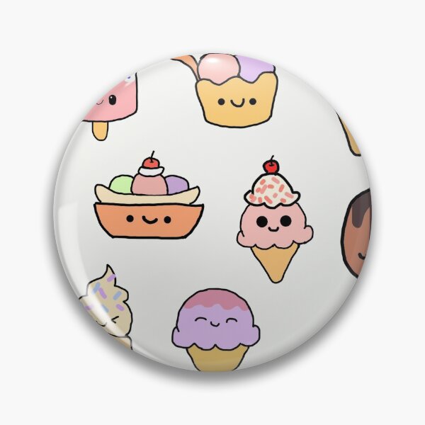 Item preview, cute kawaii icecreams designed and sold by dreamycrafts.