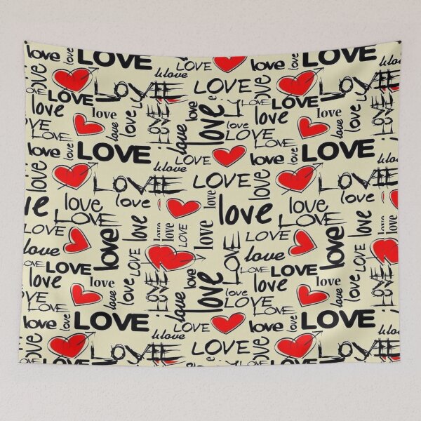 Item preview, Love Printed, Doodle Print, Printed Design,  designed and sold by thelastelement.