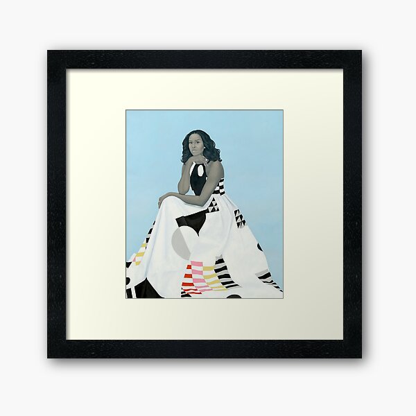Michelle Portrait Framed Art Print