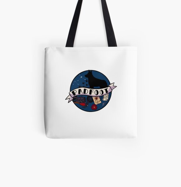 Padfoot / Sirius All Over Print Tote Bag