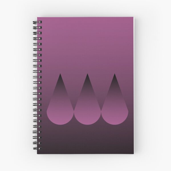 Item preview, Teardrop pattern on rich gradient burgundy designed and sold by PetaJaneHome.