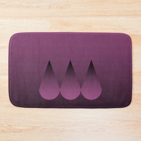 Item preview, Teardrop pattern on rich gradient burgundy designed and sold by PetaJaneHome.