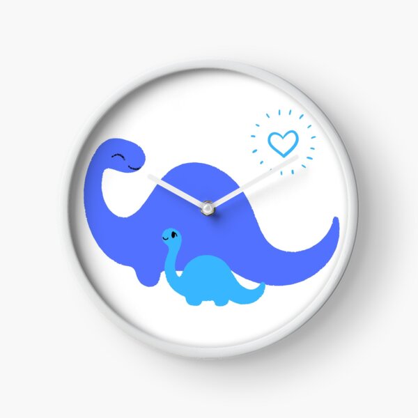 Item preview, Dino family in blue designed and sold by ela-94.