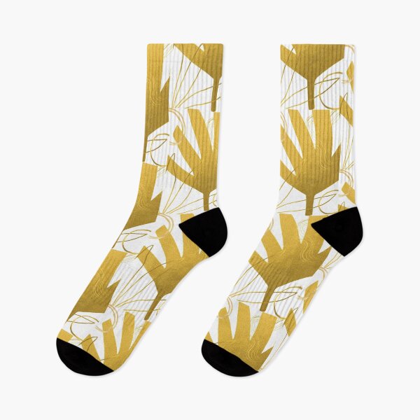 Item preview, Golden shapes abstract designed and sold by Elizabeth Theo.
