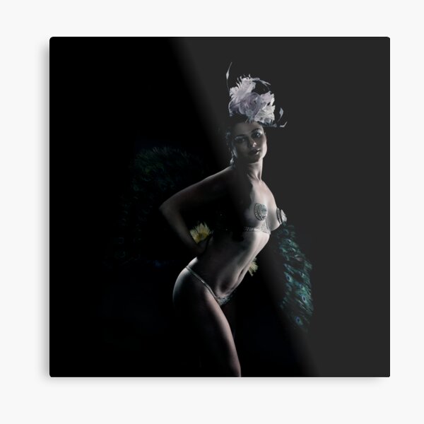 Lola The Vamp burlesque beauty Metal Print