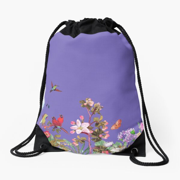 Summertime Meadow 2 Drawstring Bag