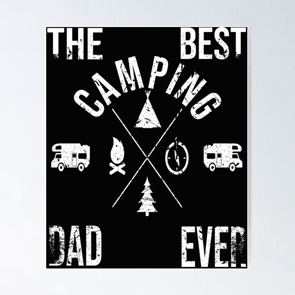 Item preview, The Camping Dad Camper and Vacation Gift Idea designed and sold by maniac3000.