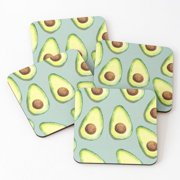 Item preview, Watercolor Avocado Texture designed and sold by Harpley Design Studio.