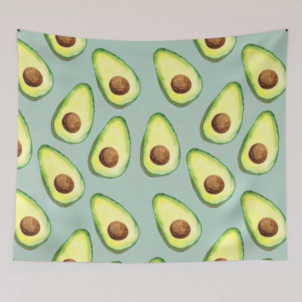 Item preview, Watercolor Avocado Texture designed and sold by Harpley Design Studio.
