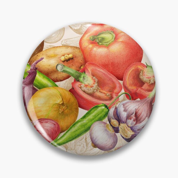 Item preview, Decorative set for soup from onions, garlic, potatoes, peppers and paprika designed and sold by AsyaTury.
