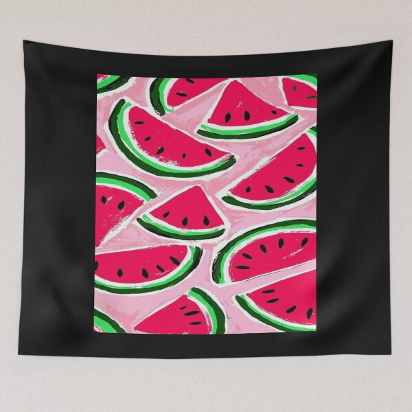 Item preview, Watermelon Print, Fruit Design, Colorful Artwork, designed and sold by thelastelement.