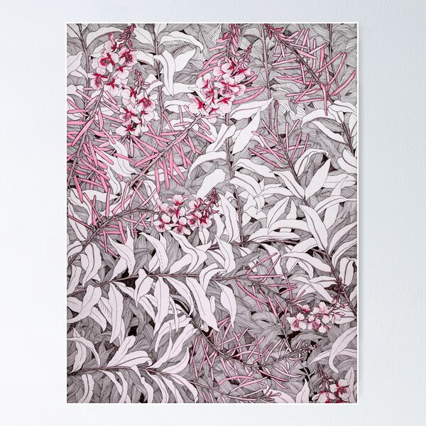 Item preview, Fireweed Rose designed and sold by margo-k.