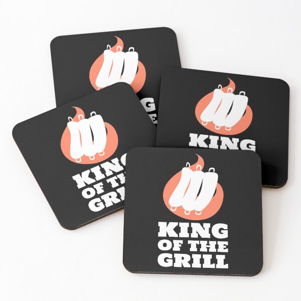 Item preview, King of the Grill Barbecue Baby Back Ribs White designed and sold by quoteology.